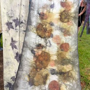 Eco-printing on Silk Nov 25