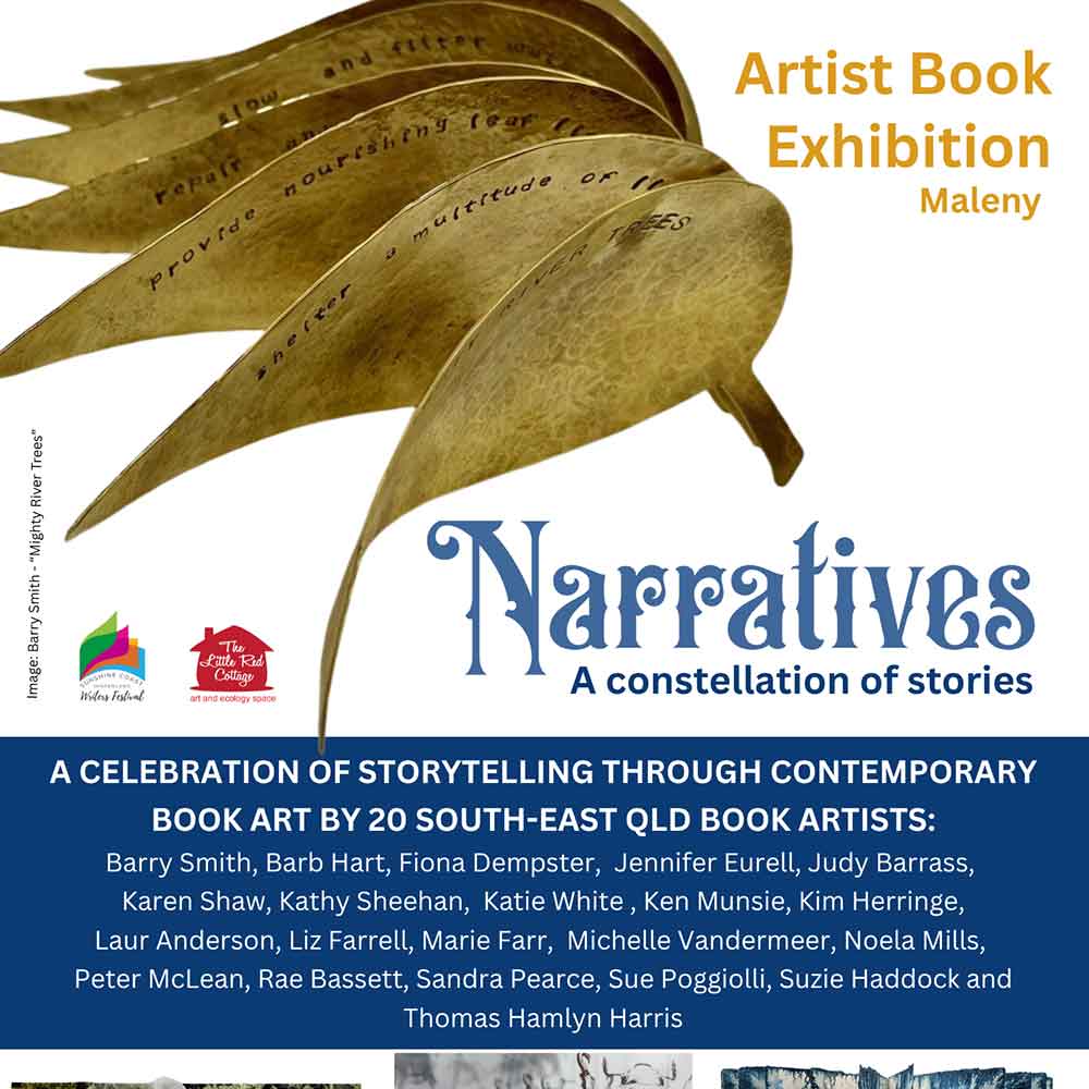 Narratives Artist Book Exhibition, Maleny