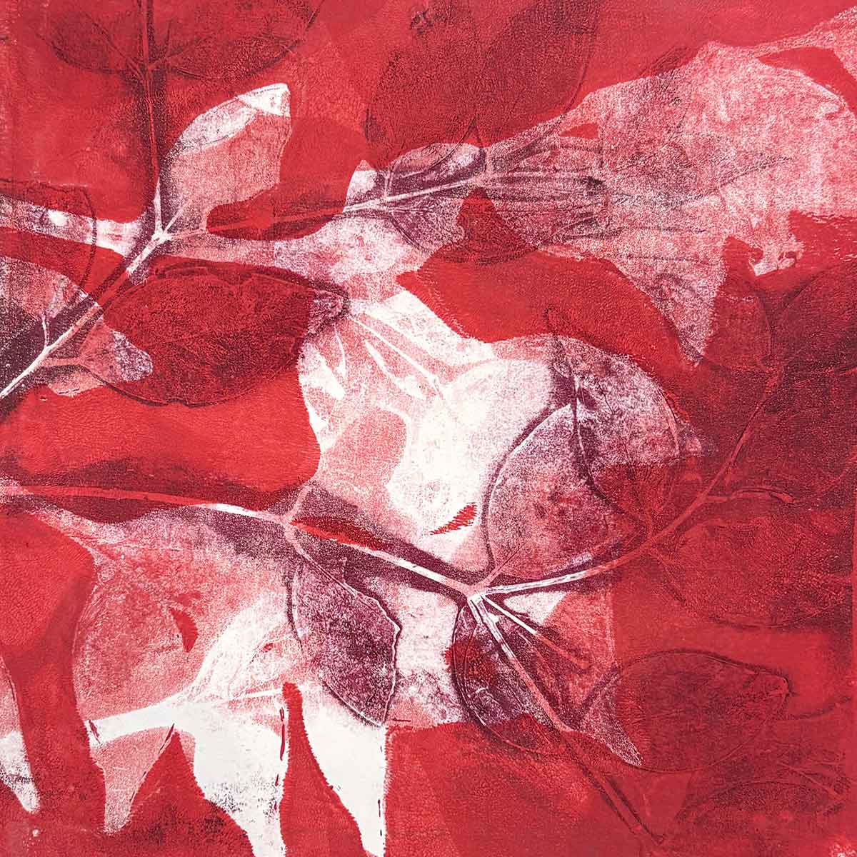 gel plate monoprinting private group workshop may 26