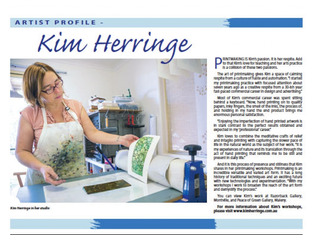 Artist Profile - Kim Herringe | Kim Herringe