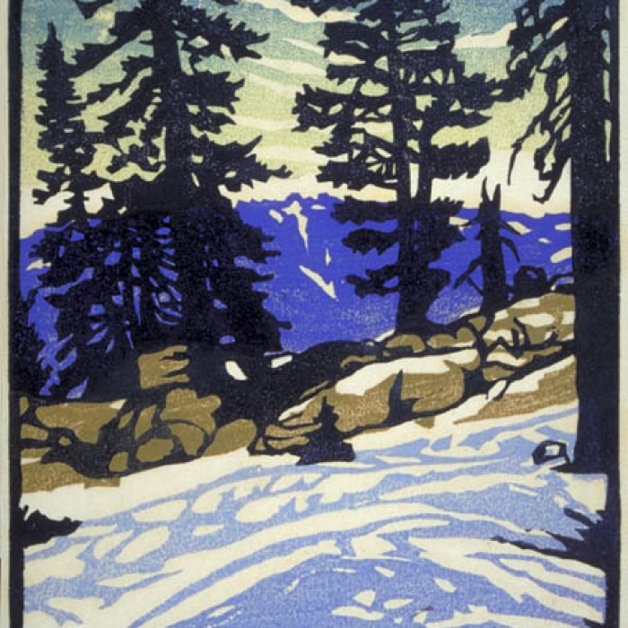 Printmaking Inspiration William Rice, woodblock printmaker